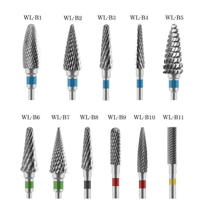 Carbide bur acrylic