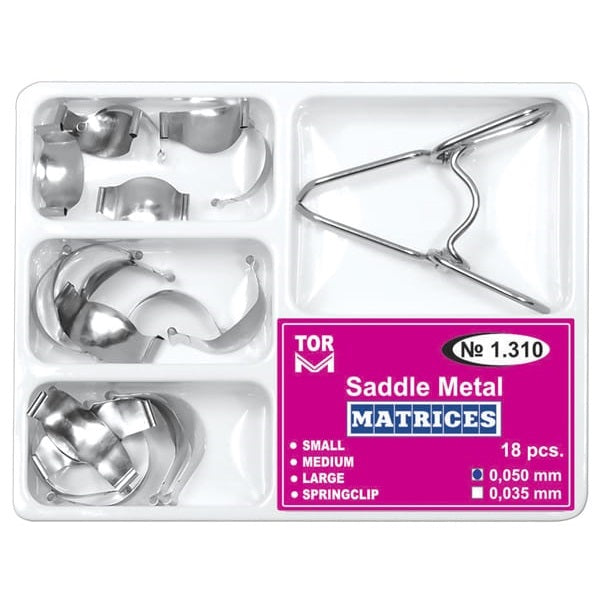 Saddle Contoured Metal Matrices