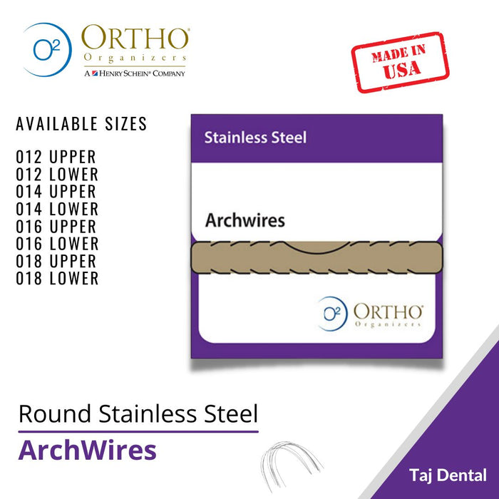 Round Stainless Steel (Ortho Organizers)