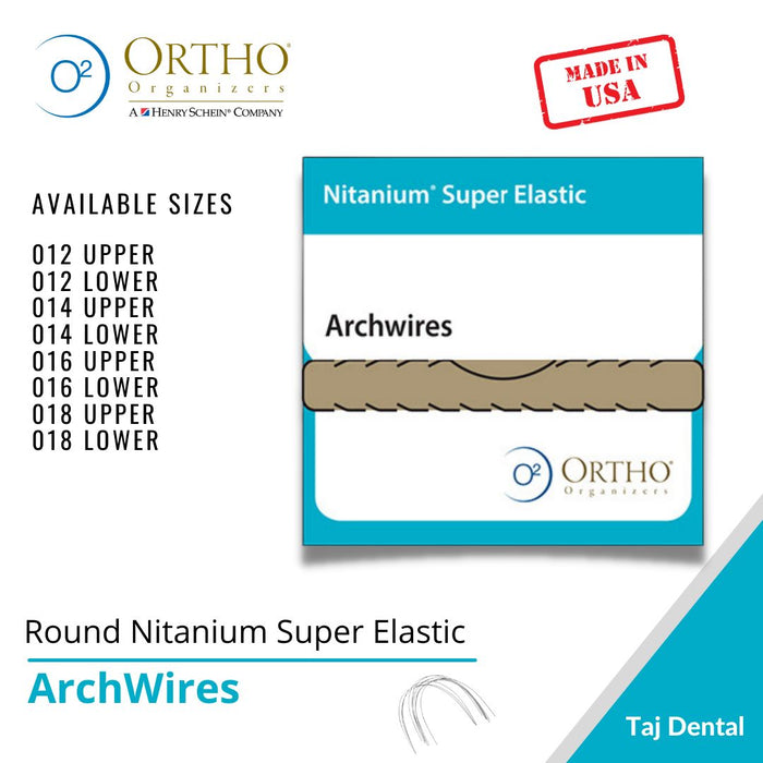 Round Nitanium Super Elastic (Ortho Organizers)