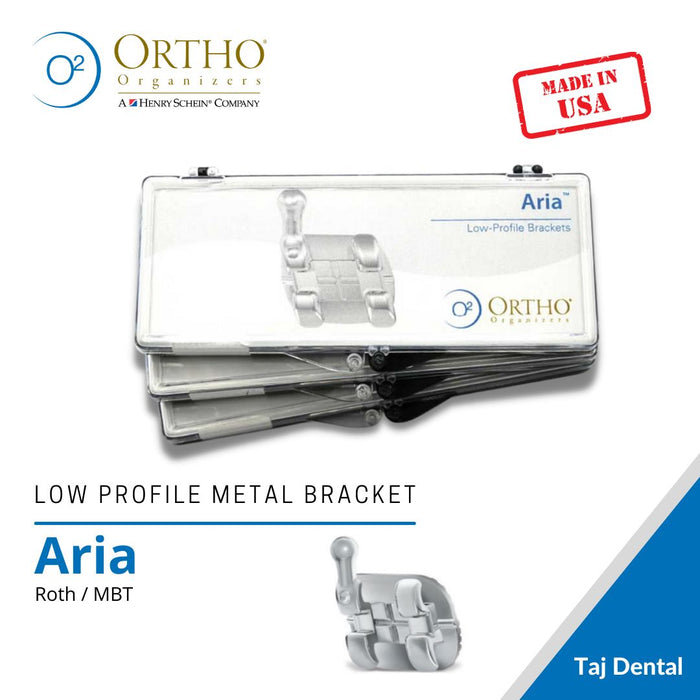 Aria Low-Profile Brackets (Ortho Organizers)