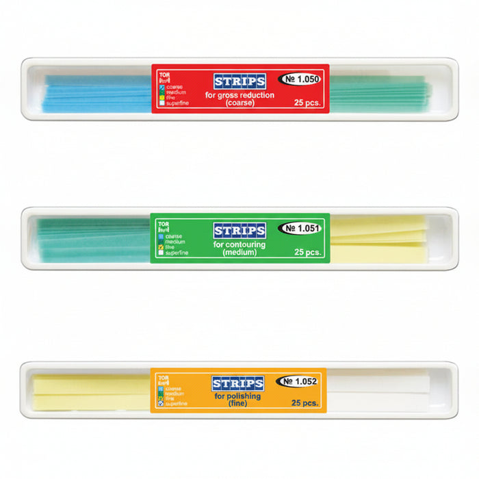 Dental Polishing Finishing , Contouring , gross reduction Strips